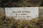 HUNT William Michael, de la -1924