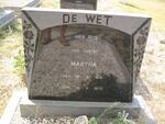 WET Martha, de 1931-1975