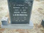 LIEBENBERG Godlieb Petrus 1913-1984