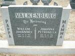 VALKENBURG Willem Johannes 1911-1985 & Johanna Petronella 1912-1993
