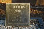 CILLIERS Abrie 1937-2001