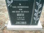 JACOBS Bertie 1970-1983