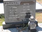 DREYER J. 1918-1985 & Hettie 1925-2000