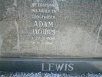 LEWIS Adam Jacobus 1920-1988