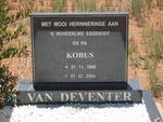 DEVENTER Kobus, van 1940-2004