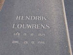 WESTHUIZEN Hendrik Louwrens, van der 1925-1996 & Susanna Barendina Badenhorst CONRADIE 1933- 