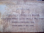 BRAND Johannes Henricus 1823-1888 & Johanna Sibella ZASTRON 1830-1898