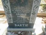 BARTIE George Henry 1914-1984