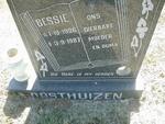 OOSTHUIZEN Bessie 1906-1987