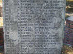 3. Presbyterian Soldiers who died in the Military Hospitals Wynberg 1899-1902