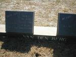 BERG Jan, van den 1919-1990 & Bessie 1921-