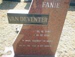 DEVENTER Fanie, van 1948-1990