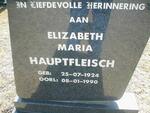 HAUPTFLEISCH Elizabeth Maria 1924-1990