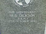 DICKSON M.A. −1946