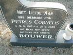 BOUWER Petrus Cornelis 1916-1989