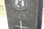 BERRY O.Z. -1918