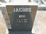 JACOBS Nick 1934-1992