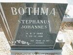 BOTHMA Stephanus Johannes 1949-1991