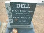 DELL Wilhelmina J.P. 1932-1991
