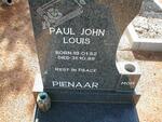 PIENAAR Paul John Louis 1952-1989