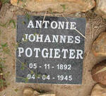 POTGIETER Antonie Johannes 1892-1945