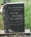 ERASMUS Jacob Rasmus 1916-1983