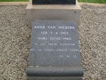NIEKERK Anna, van 1903-1980