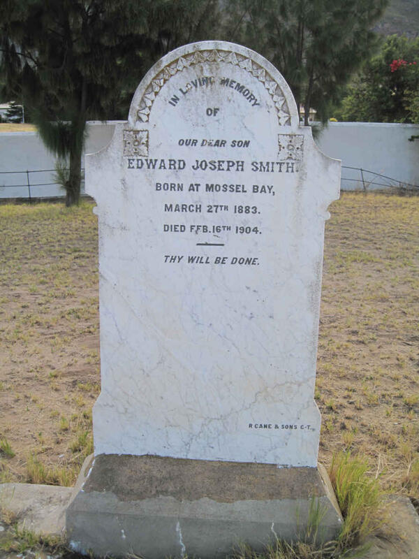 SMITH Edward Joseph 1883-1904