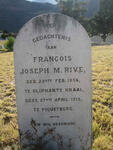 RIVE Francois Joseph M. 1856-1915