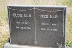 ELS Nico  1955-1983 :: ELS Susie 1927-1999