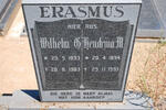 ERASMUS Wilhelm 1893-1983 & Hendrina M. 1894-1993