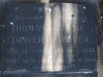 DRIVER Thomas 1879-1961 & Lenie 1883-1963