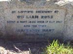 ROSS William 1850-1925 & Jeanette Mary PAGE 1858-1931