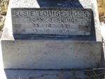 ROSS Elsie Louise nee DARLING 1891-1974