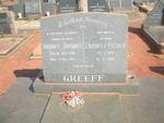 GREEFF Andries Johannes 1889-1965 & Frances Esther 1891-1969