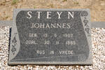 STEYN Johannes 1907-1985