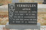 VERMEULEN Arthur 1907-1981