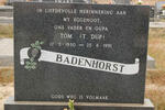 BADENHORST T. du P. 1930-1991