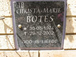 BOTES Christa-Marie 1974-2002