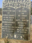 PAULSEN Wilhelmus Jacobus Johannes 1856-1934 & Aletta Gerbrecht Magdalena MEYER 1865-1942