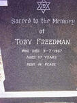 FREEDMAN Toby -1957