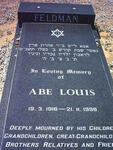 FELDMAN Abe Louis 1916-1998