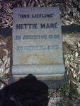 MARÉ Nettie 1926-1937