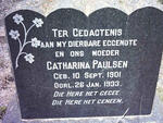 PAULSEN Catharina 1901-1933
