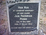PEENS Jan Fredrick 1885-1935