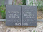 BASSON Gabriel Johannes Jacobus 1910-1973 & Elizabeth Johanna Cornelia 1911-1976
