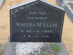 ELLIS Martha M. 1883-1972