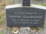 GALLSWORTHY Dorothy 1897-1968