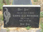 MYBURGH Gawie C.J. 1930-1968