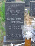 OLCKERS Magdalena Hendrina 1922-1975